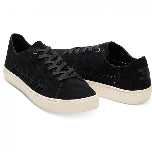 Toms Shoes - Toms black lenox Sneakers! Size8!